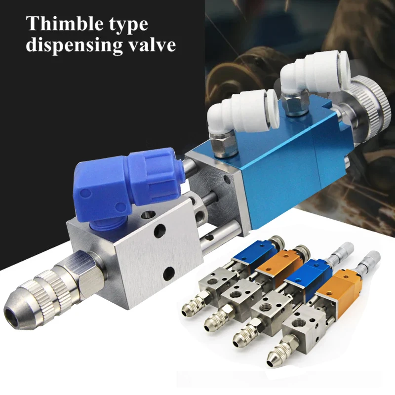 

Industrial Dispensing Valve Pneumatic Double-Acting Needle-off Glue Dispensing Valve MY-2121Q With Micrometer Adjustment Knob