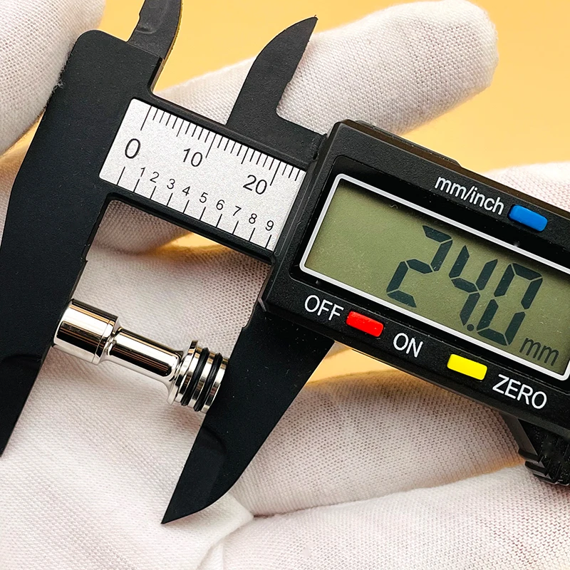 Embout goutte à goutte DSX Diplomat Roosevelt 510, matériau en acier inoxydable, embout poli miroir pour Dotaio RTA, accessoires de vapotage précieux