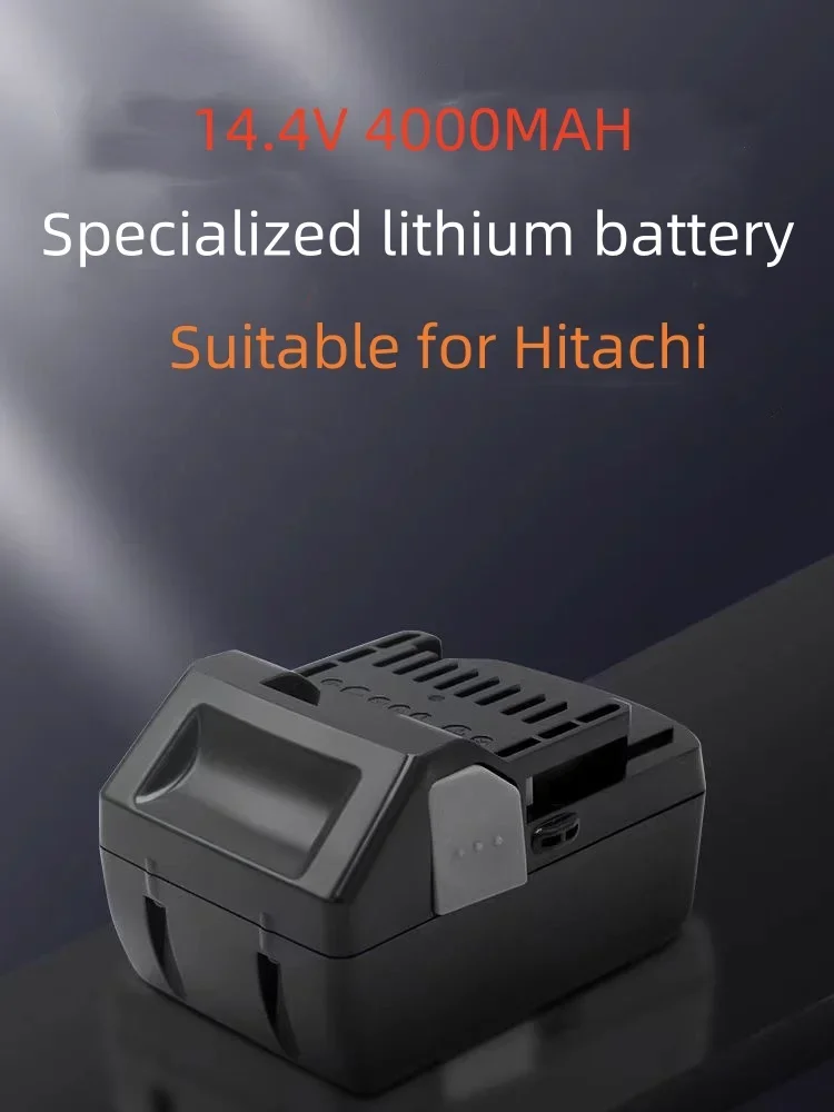 Compatible with High Tech Hitachi 14.4V lithium drill battery BSL1830/1430 6.0Ah large capacity charger