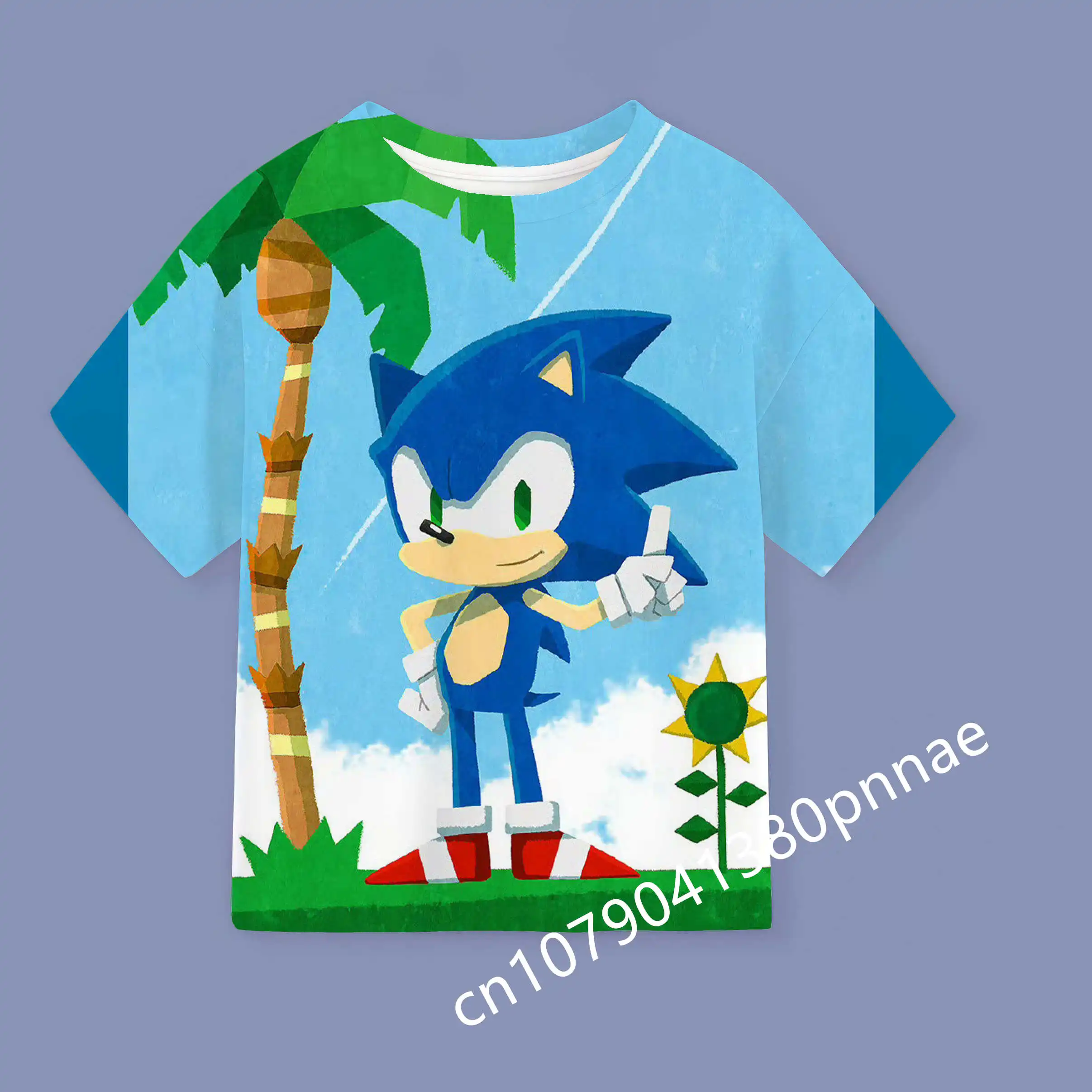 

New Fashio Movie S-Sonics The H-Hedgehog-s 3D Print Baby Clothing Outdoor Clothes Children Boy Girl Child T-Shirt Man and Woman