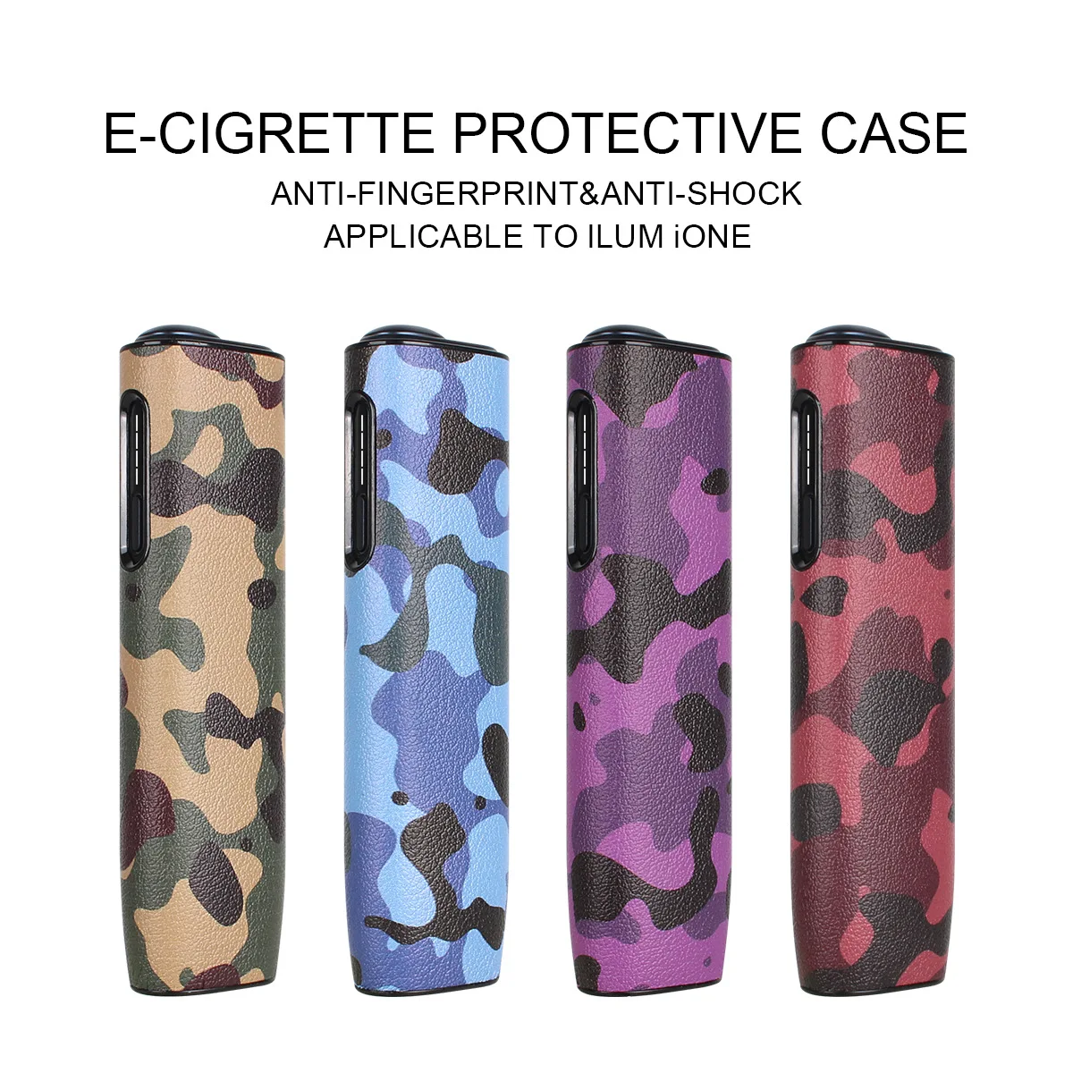 For iQOS Iluma I One PU Protective Case Ultra-Thin Ultra-Light with Integrated Protective Cover