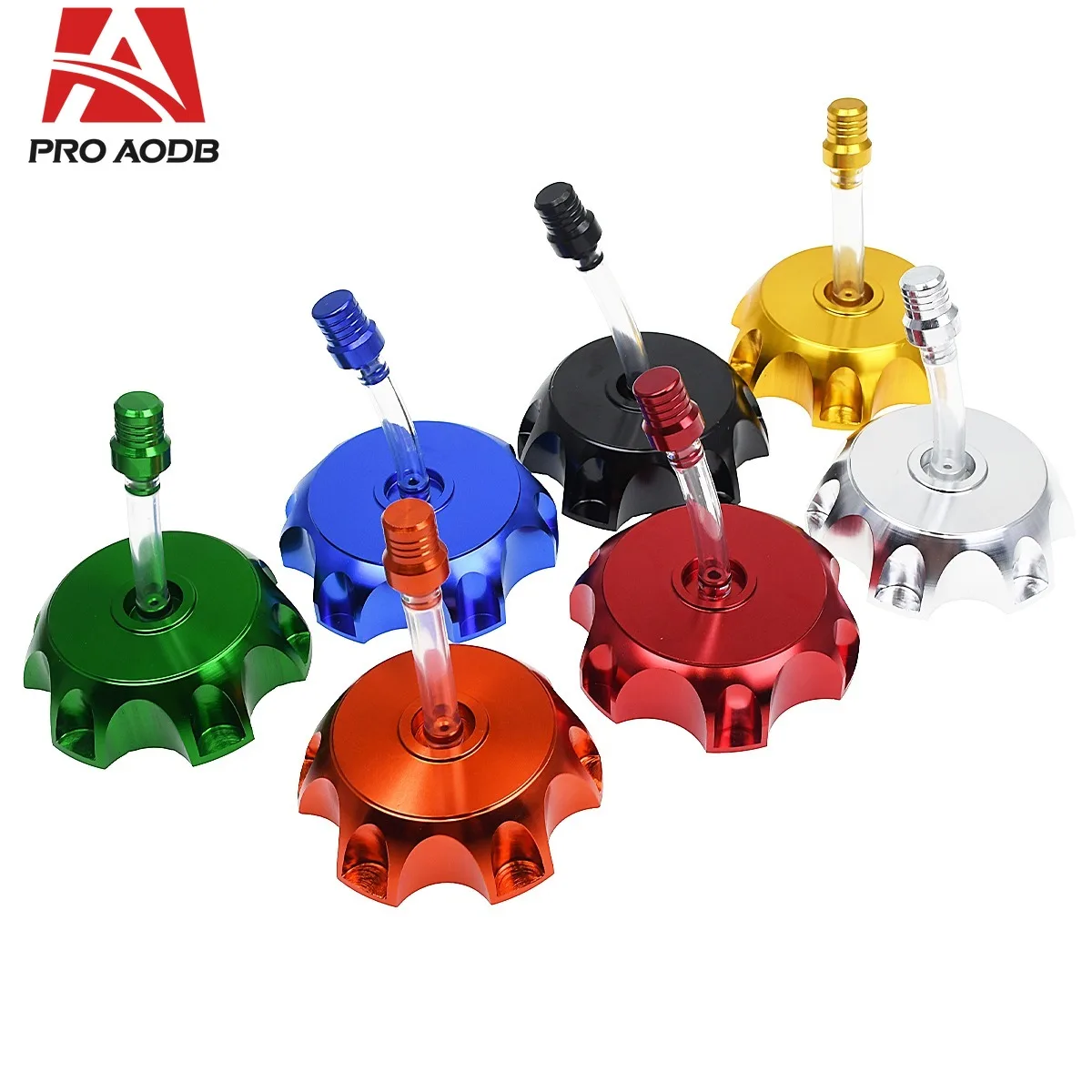 Universal 50mm CNC Aluminum Racing Gas Fuel Tank Cap With Vent Cap For Yamaha Kawasaki Honda KTM Suzuki Motorcycle Dirt Bike ATV view 6