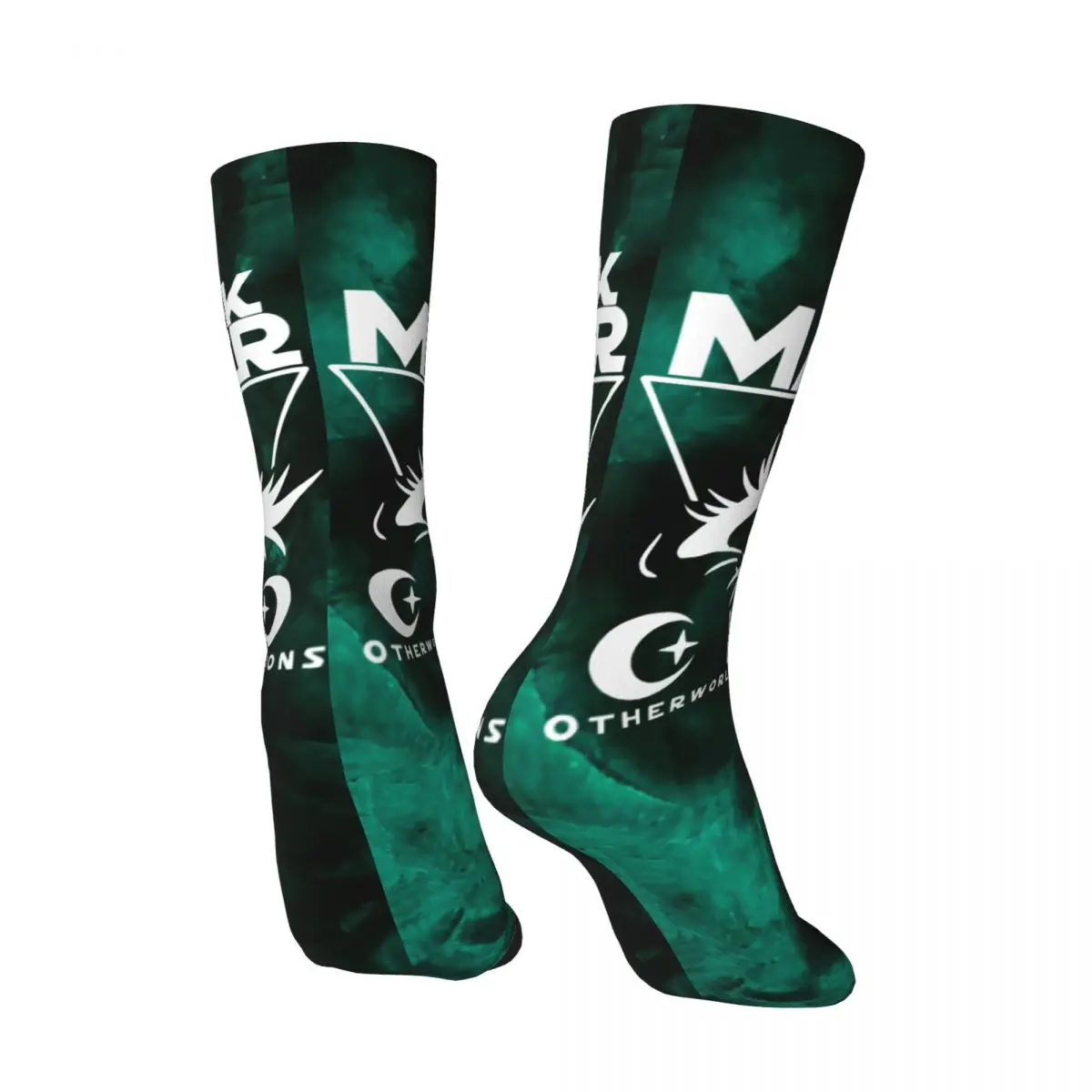 Vintage Dark Matter Studio Official Logo Men's compression Socks Unisex Pearl Jam Harajuku Seamless Printed Novelty Crew Sock