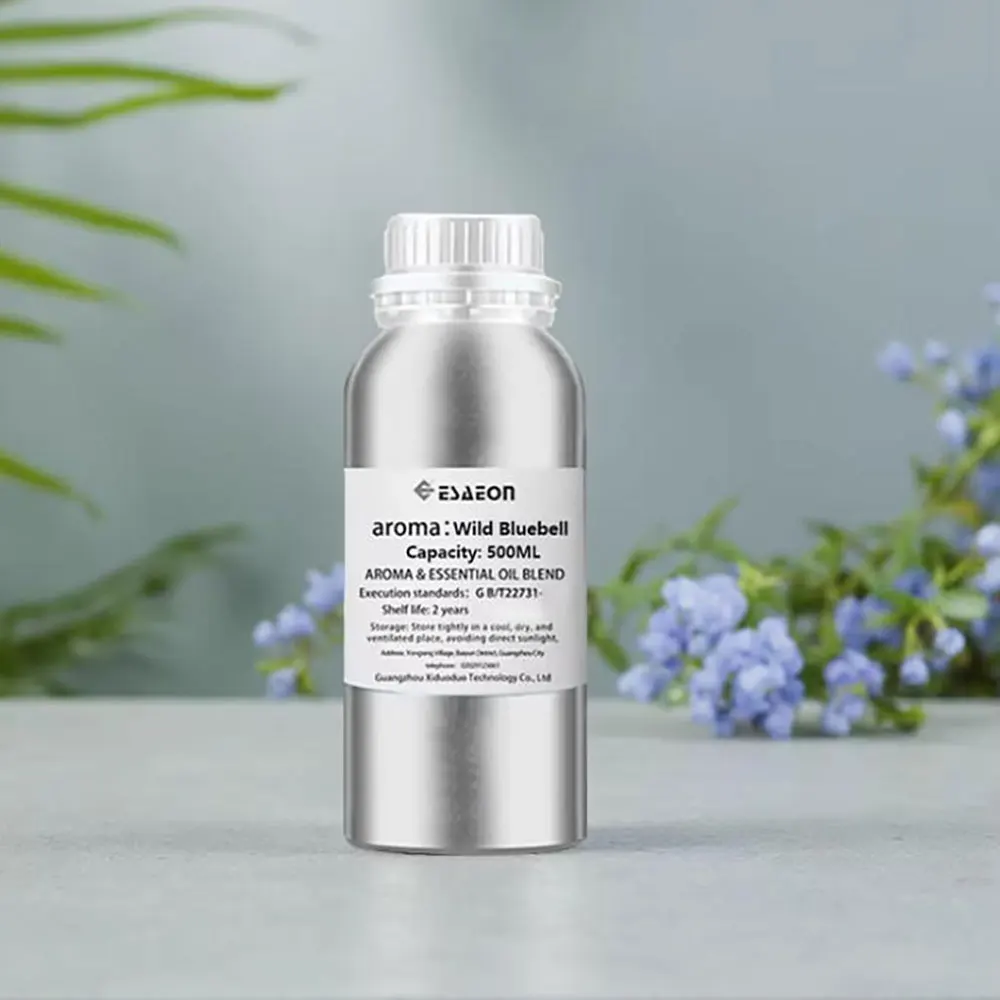 ESAEON Hotel Diffuser Replenishes Essential Oils - For All Waterless Aromatherapy Machines, Wild Bluebell - 500ML (16.9 fl.oz)