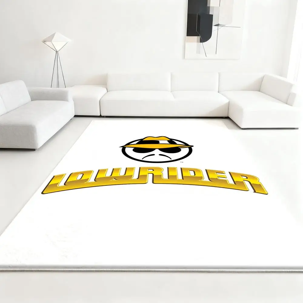 

Floor Mat Soft Thickened Absorbent Non-Slip Bedroom Living Room Door Mat Home Decor Flannel Rugs L-Lowriders Racing fashion