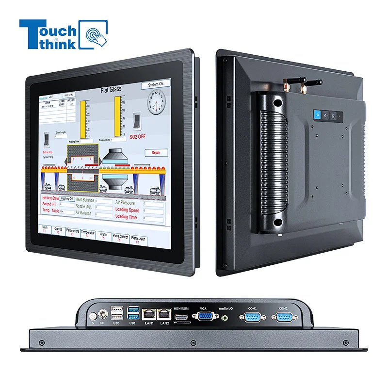 

MS10.1\"-15\" Outdoor Fanless Touch AIO Android Industrial Monitor PC High Brightness IP65 for Industrial Applications