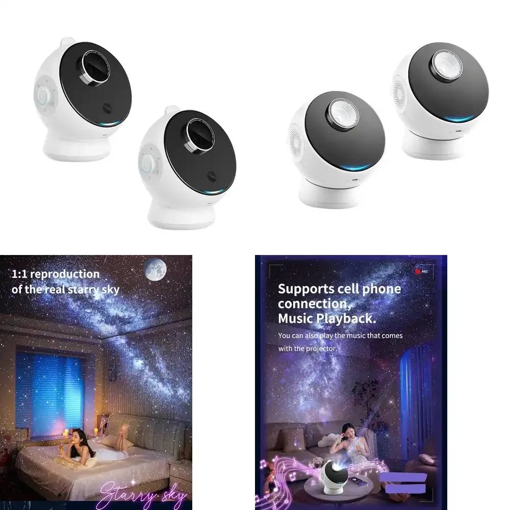 

New Upgrade 3th Gen Romantic Starry Projector Lamp Star Projector galaxy Light Kids Night Light for Room Decoration