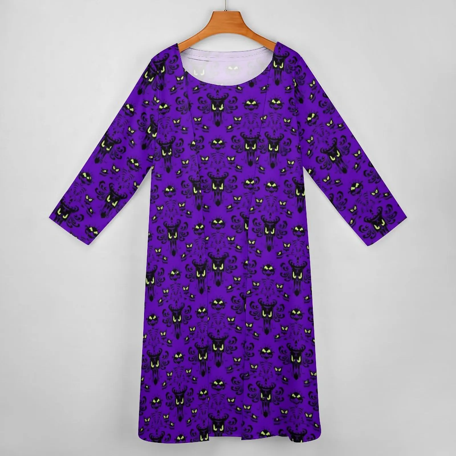 Spookachtig Herenhuis Jurk Tweedelige Happy Spookachtige Esthetische Bohemen Lange Jurken Vrouwen Kawaii Maxi Jurk Cadeau Idee