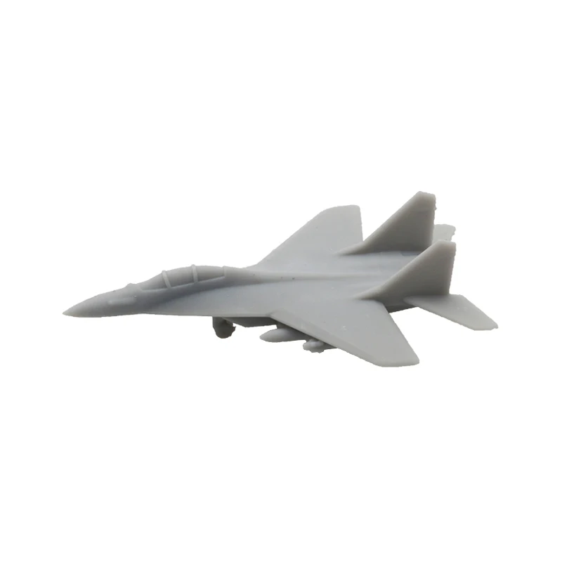 5PCS Russia Mig-35 Fighter Jet Plane Toys Length 25mm 43.7mm 50mm Battle-airplane Mould Fighting Aircraft Model for DIY Hobby