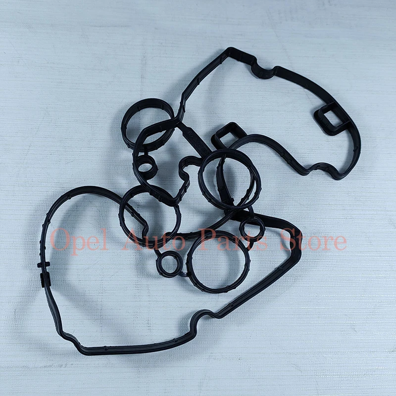 10PCS Rocker Cover Gasket For Chevrolet Sonic Cruze 1.6. 1.8 Opel Vauxhall Zafira 55354237