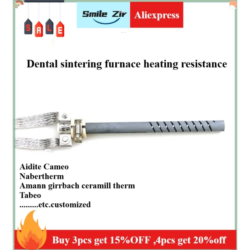 

Dental lab Amann Girrbach Sintering Furnace Ceramill Therm 2 Heating Resistance Nabertherm Aidite Cameo Furnace Heating element