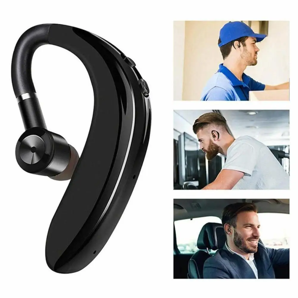 Wireless Earphone Waterproof Business Single Ear Comfortable In-ear Bluetooth 5.0 For All Smartphone Headset Sports Earbuds