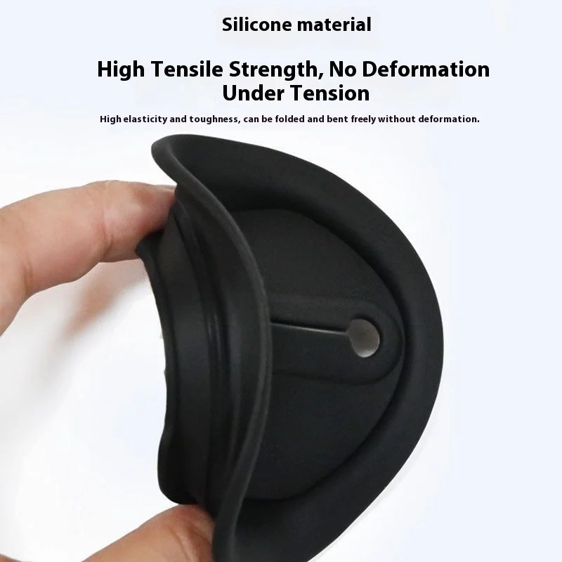 4PCS Door Damper Rubber Sleeve Protective Pad Lock Shock Absorption Auto Buffer Anti-collision Paste Car Accessories