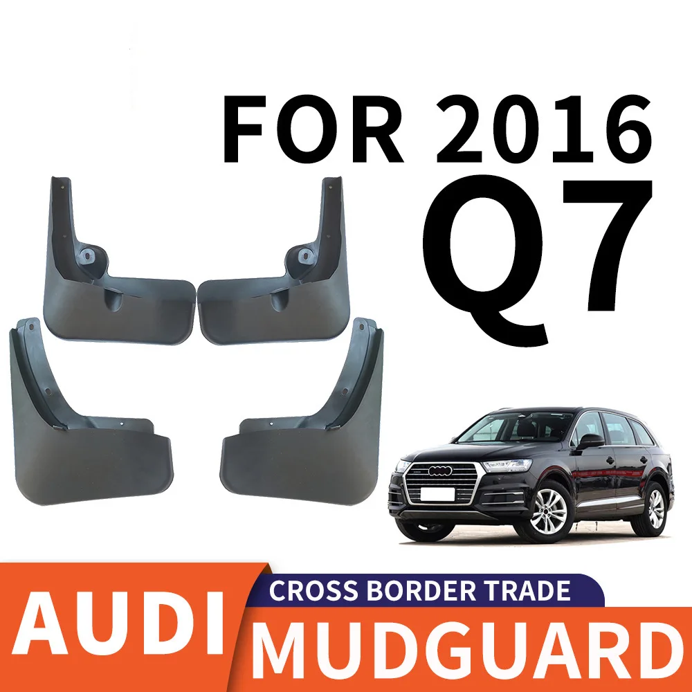 

For 2016 AUDI Q7 mudguard Mudflaps Front Rear Flares Splash Guards Cover Car Accessoie