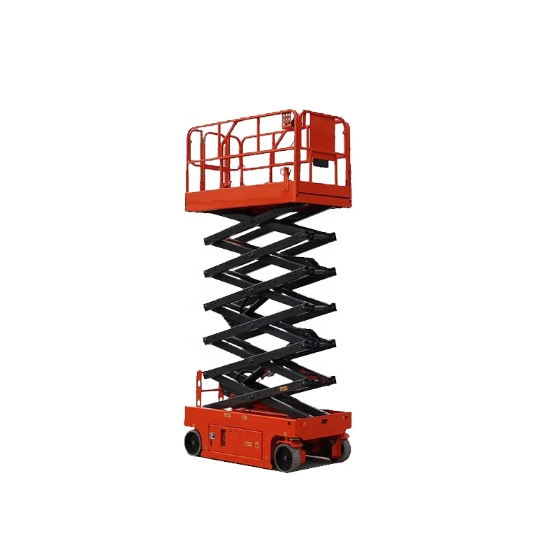 GTJZ10 Indoor Electrical Aerial Work Platform,construction&engineering Lifting Equipment,hydraulic Scissor Man Lift