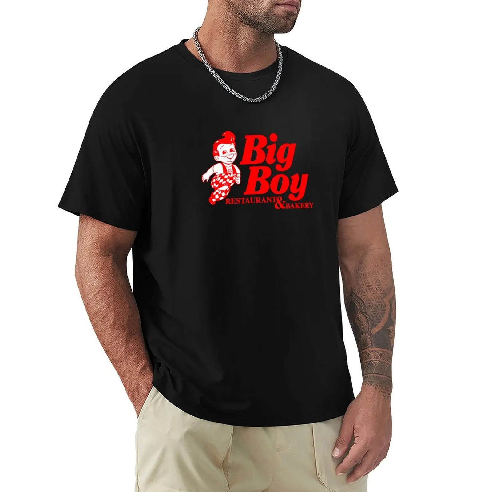 

Big Boy - Vintage Discontinued Junk Food Shirts T-Shirt man t shirt new gifts and t-shirts compression shirt men