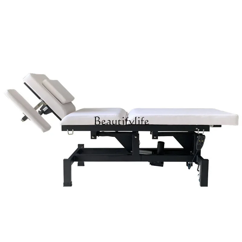 Electric Beauty Bed Bone Setting Physiotherapy Chiropractic Rehabilitation Treatment Massage Tattoo Bed for Tuina Lifting Chair