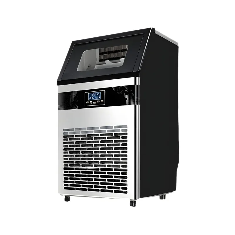 For Cross-border commercial ice machine milk tea shop KTV hotel coffee automatic 55/70kg ice cube making machine
