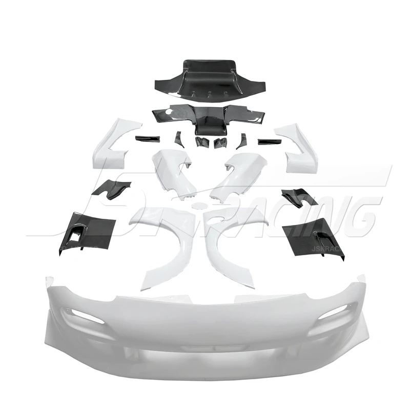 Kit de carrocería ancha de fibra de carbono RE-GT 1993-1996 para MAZDA RX7 FD3S