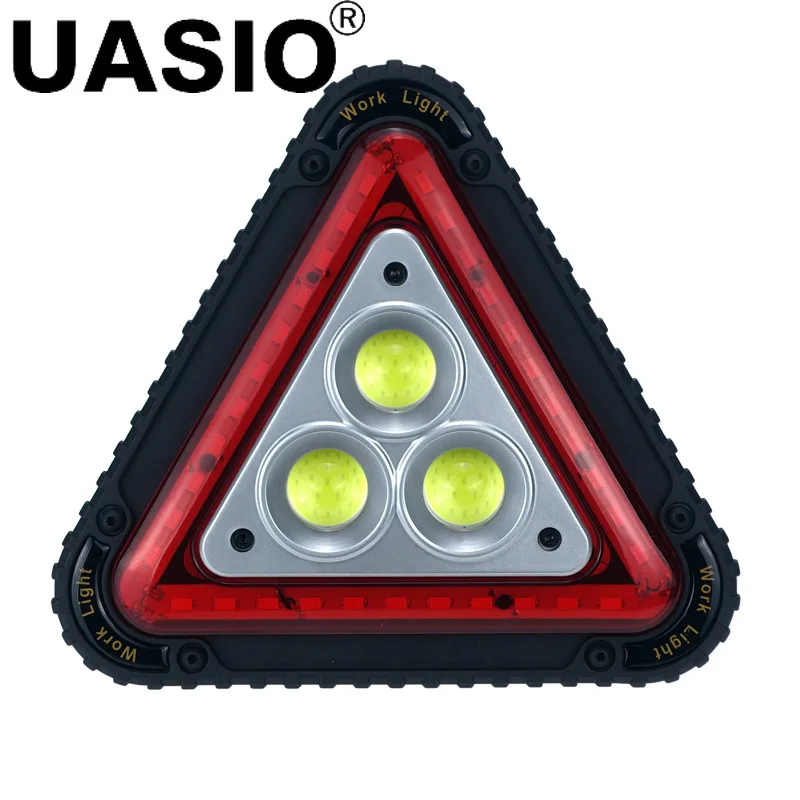 

Triangle Multifunctional COB Work Light USB Charging Outdoor Camping 36LED Traffic Warning Light Self Driving Tour