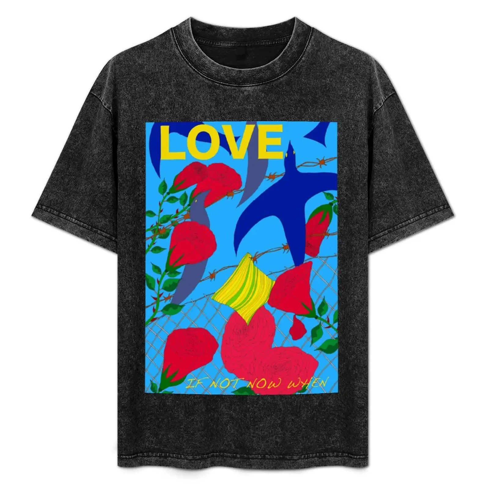

Love if not now when T-Shirt boys animal print customizeds plus size tops animal prinfor boys heavy weight t shirts for men