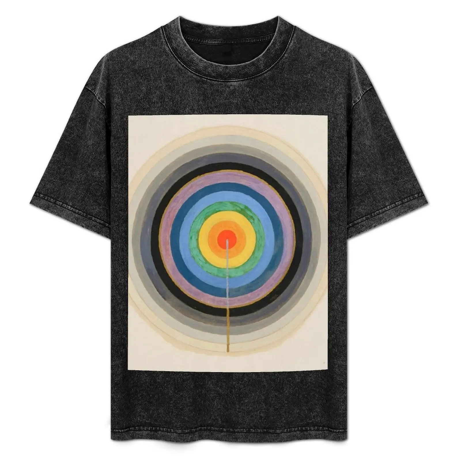 Hilma af Klint Series VIII. Picture of the Starting Point. March 1920 T-Shirt Basic Short Sleeve Cotton Blend T-Shirt