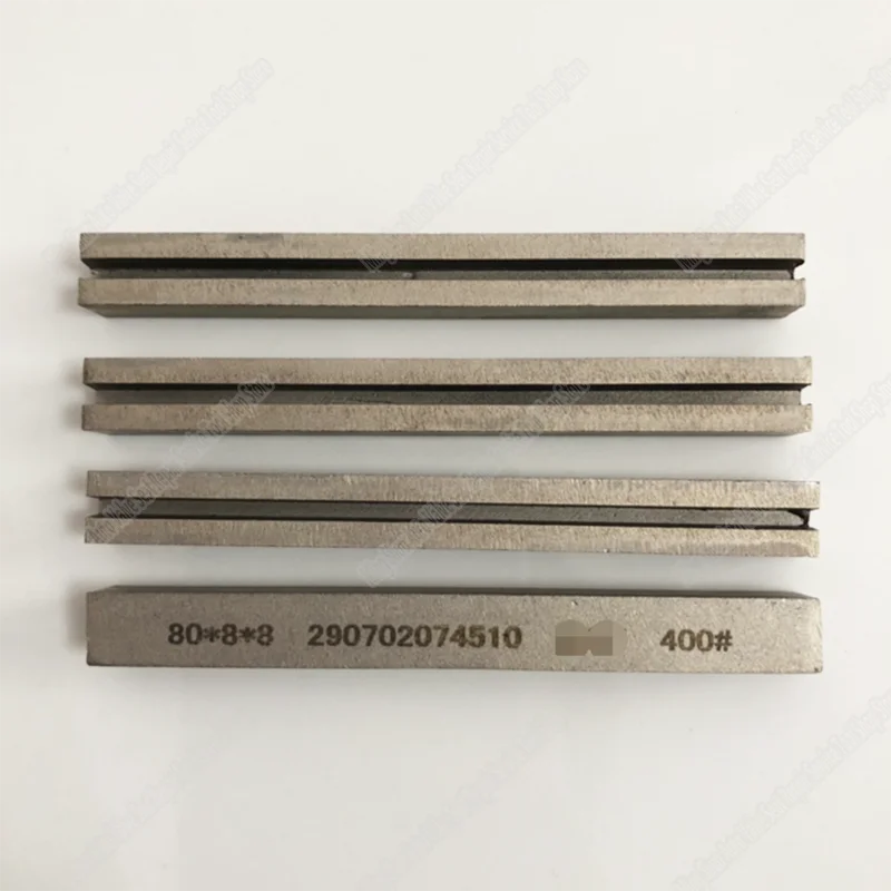 4pcs 80x8x8 CBN Diamond Honing Stones For Honing Mandrel Cylinder Head Rebuild And Repair 80#/400#