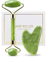 Set de Rodillo de Cuarzo y Gua Sha - 0.99 € Set de Rodillo de Cuarzo y Gua Sha