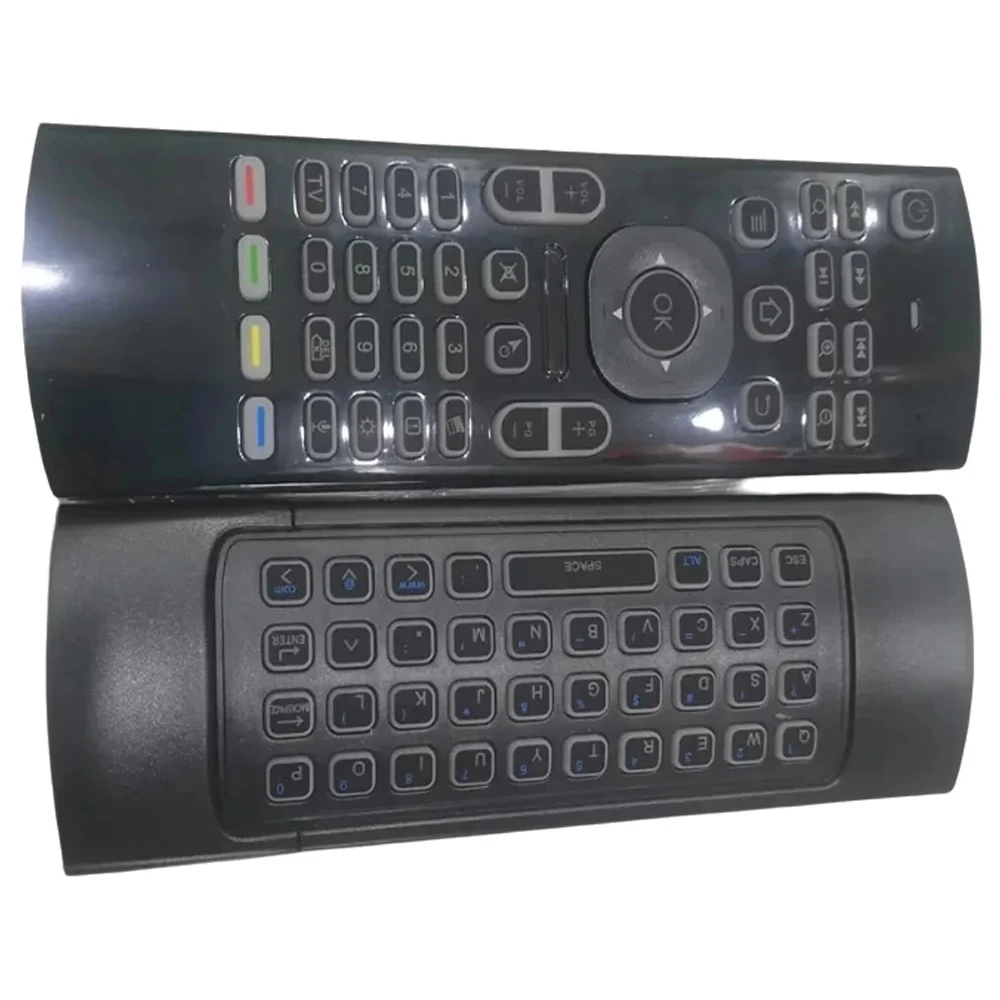 Najnowsza bezprzewodowa klawiatura USB MX3 Air Mouse, inteligentny pilot zamienny 2.4G RF z mikrofonem do Android TV Box — zdjęcie produktu 7