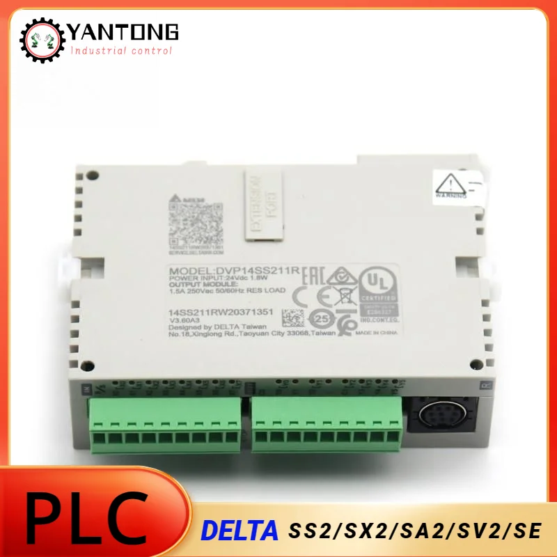 Delta PLC DVP SA2 SE SS2 SX2 SX2 Series DVP12SS211S DVP14SS211R DVP28SS211T  DVP20SX211R  DVP28SA211T DVP24SV11T2 DVP26SE211R