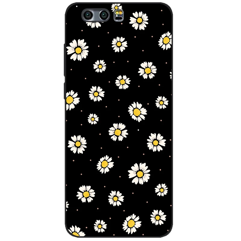 For Honor9/9lite Back Coque Funda For Honor 9 Lite Case Flower Soft Silicon Couqe Phone Case For Huawei Honor 9 Lite Cover Cases