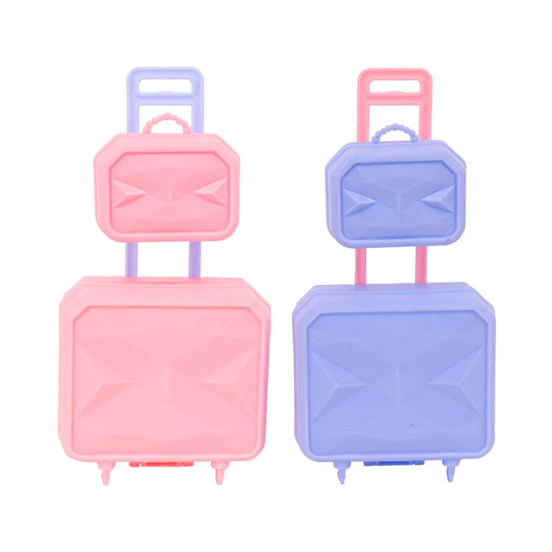 Storage Box DIY Accessories Toys A Variety Of Color Matching Suitcases Suitable For 18-inch Dolls 43cm Newborn Baby Dolls