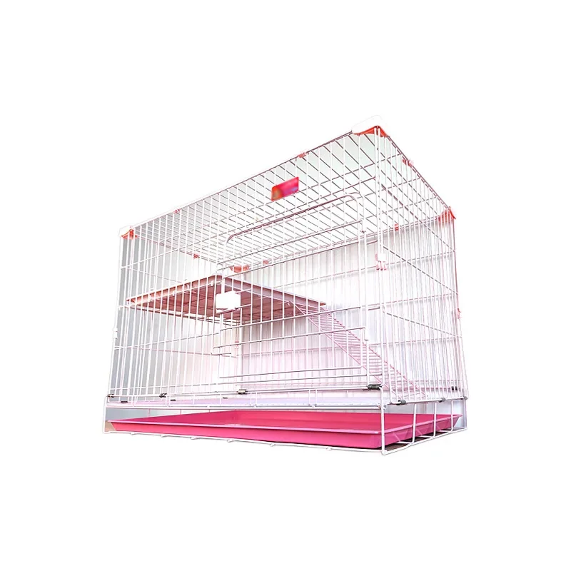 

villa single-layer double-layer household cat house small cat litter box large cage indoor foldable