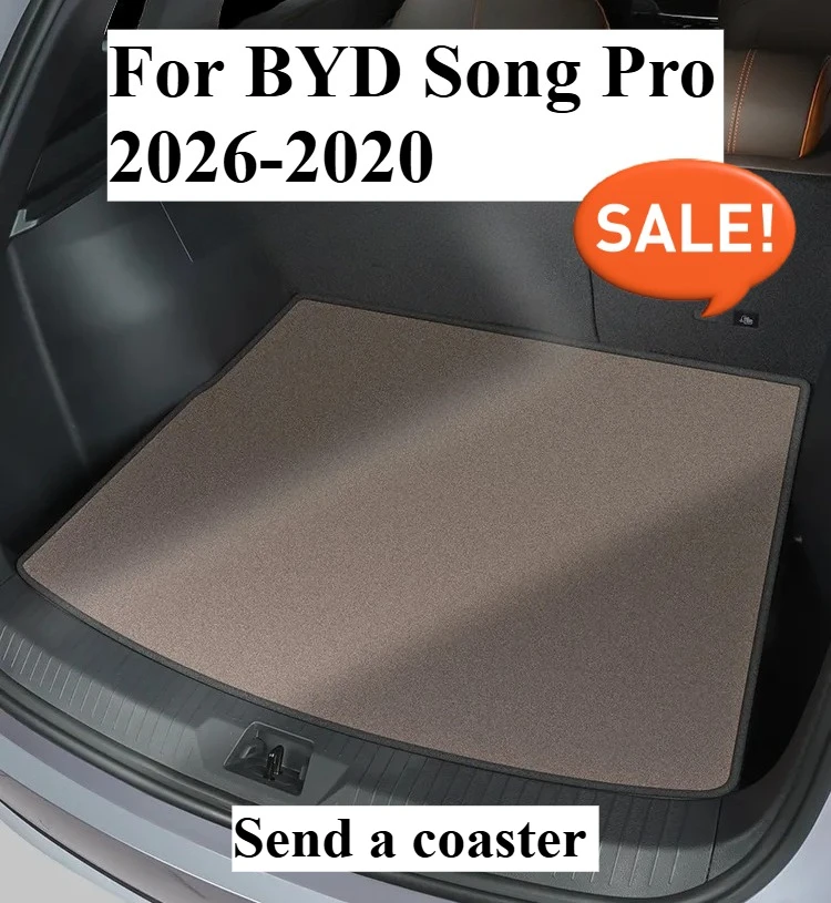 

Коврик для багажника, коврик для организации багажника, подкладка для багажника, специальный основной коврик для автомобиля, аксессуары для интерьера для BYD Song Pro Dmi 2026 2025-2020
