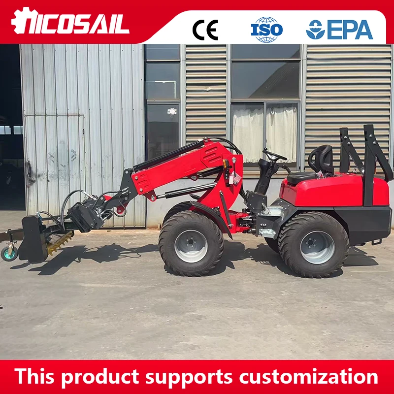 

KZL918 Hydrostatic Telescopic Loader 2825mm Max Dumping Height After Extension