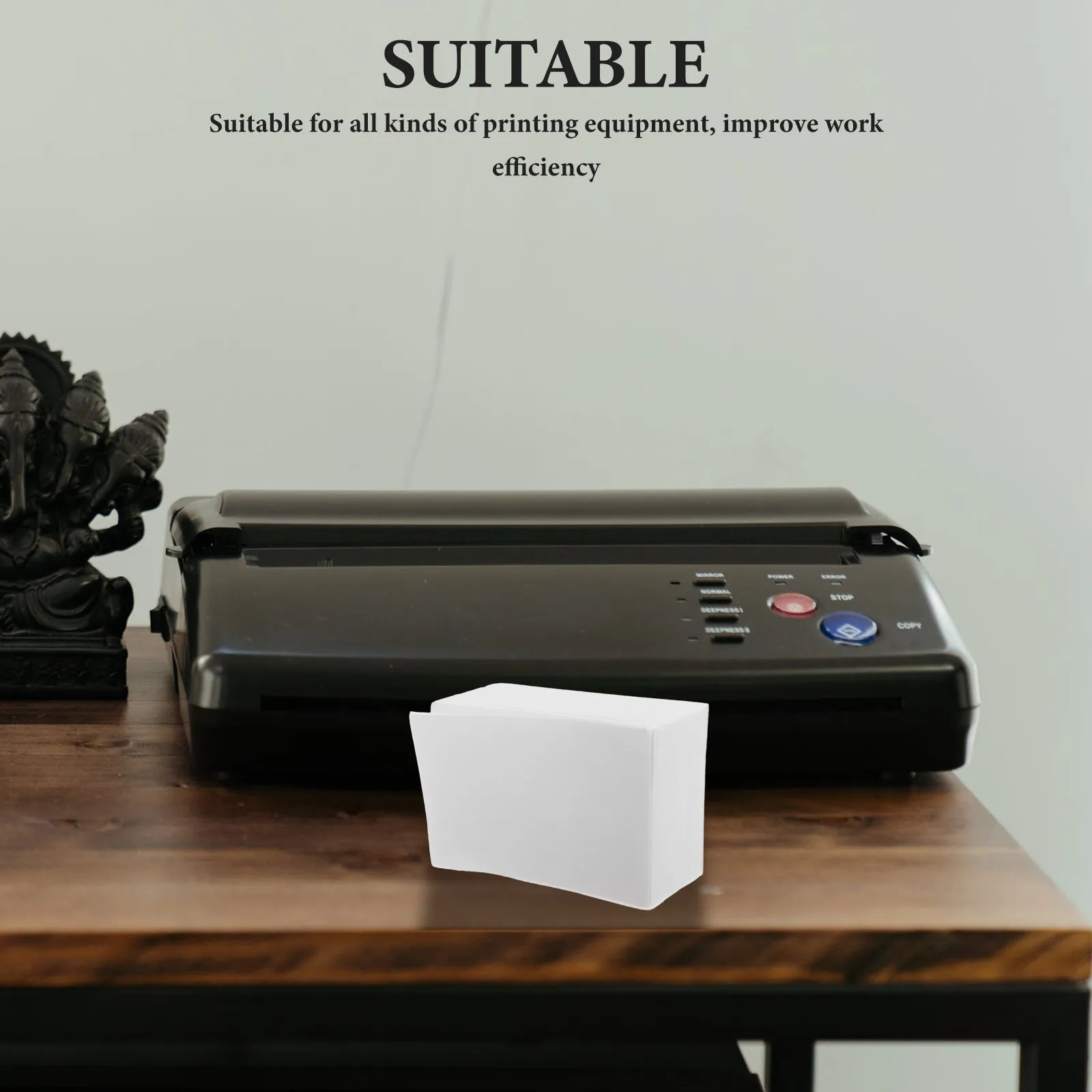 

500 Sheets Thermal Shipping Labels Waterproof Tear Resistant Self Adhesive Direct Thermal Paper for Warehouses E Commerce