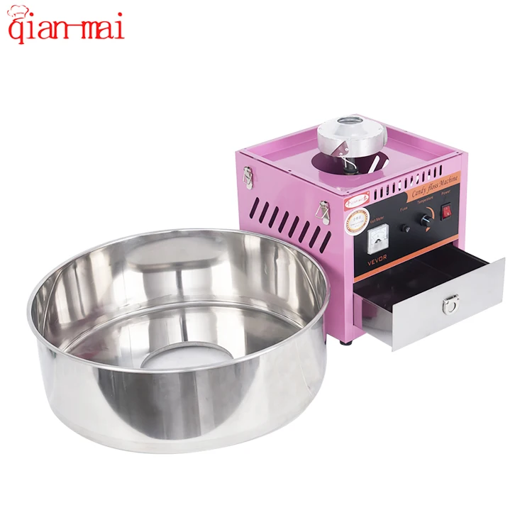 

RTS Full Automatic Commercial Electric Cotton Candy Machine Factory Price For Sale Small Marshmallow Machine