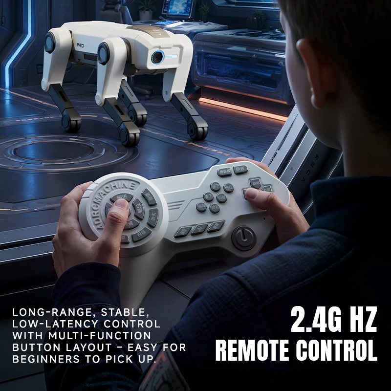 4DRC  Y19 RC Mechanical Dog Multifunction Intelligent RC Robot Dog Sing Dance Programmable Electronic Stunt Smart Robot Toy Gift - view 5