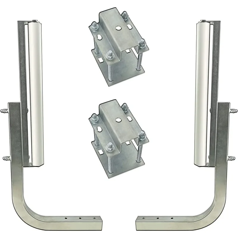

Boat Trailer Guides on System,Heavy-Duty Adjustable Roller Guide-On System,Trailer Guide Poles,Mounting Hardware Included, for S