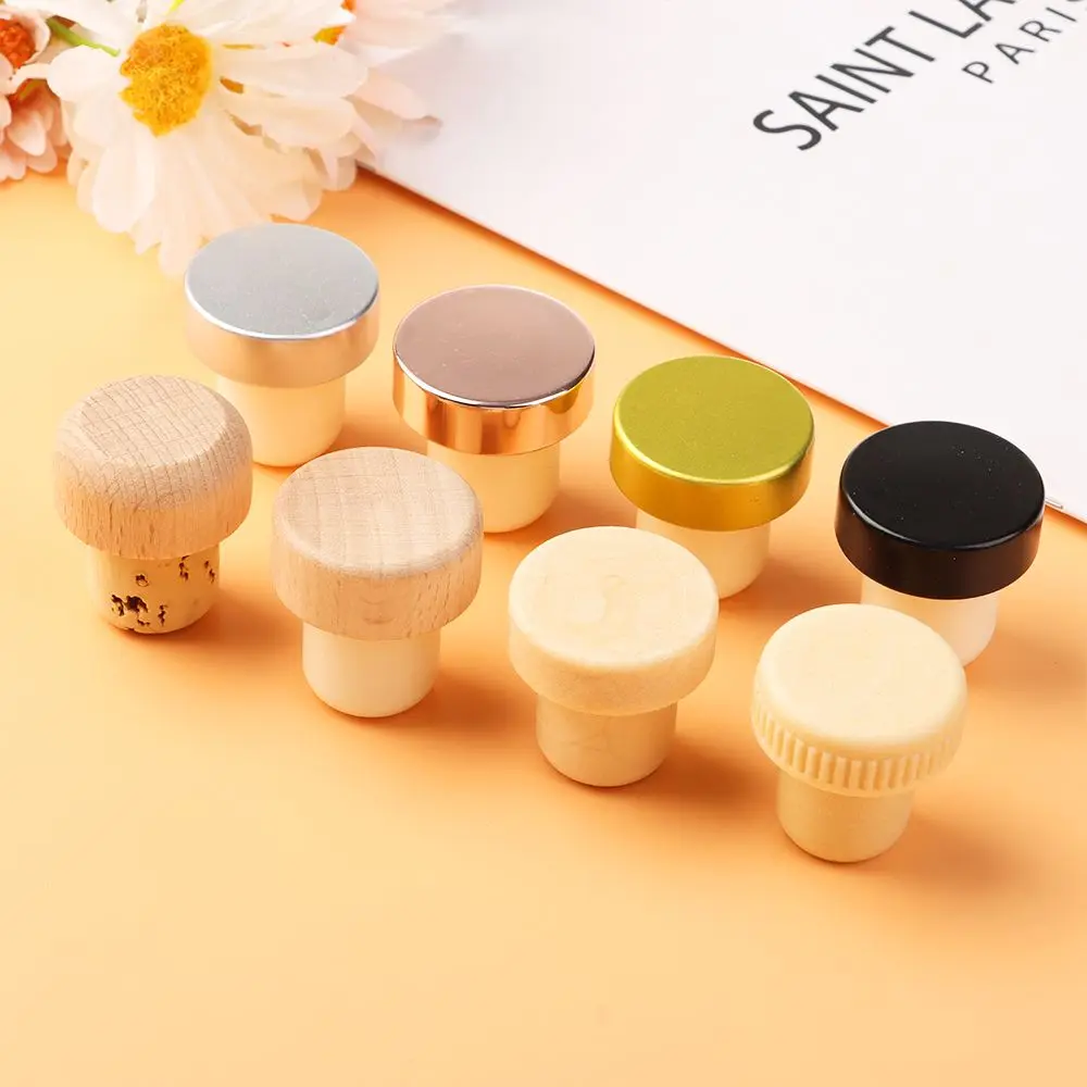 Reusable Wine Bottle Stopper Sealer Plug Wine Stopper Bottle Cover Wine Outlet Cap Wedding Gifts Bar Seal Kitchen Accessories