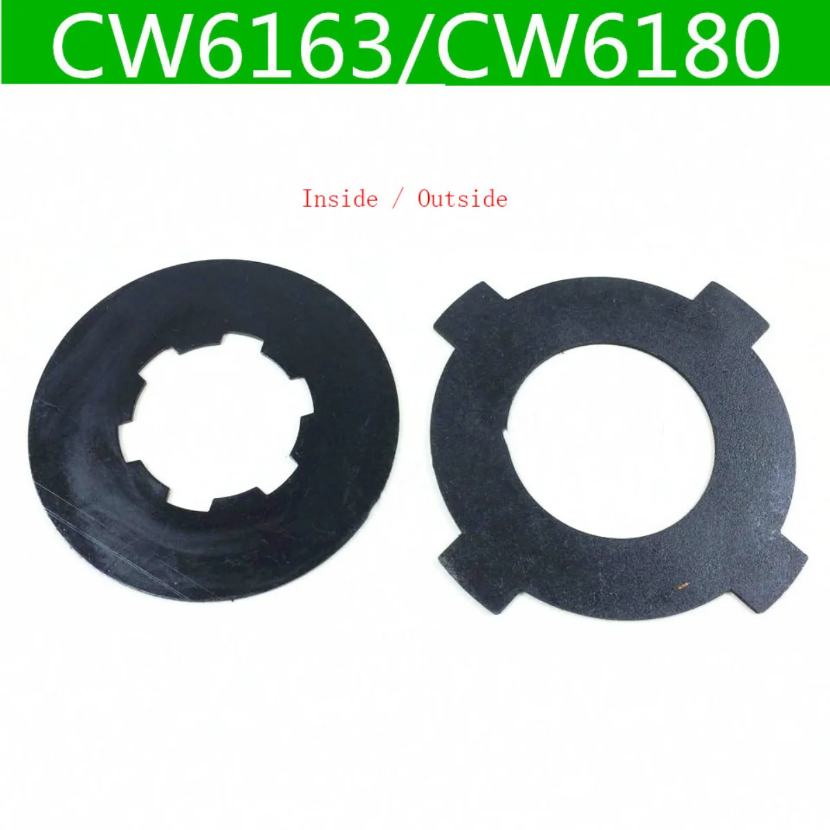 

1PC Free Shipping New Clutch Plate Lathe Accessories CW6180 / CW6163 Inside / Outside Friction Plate