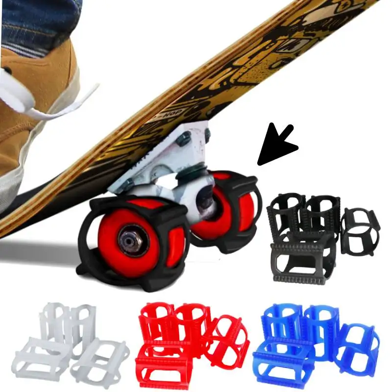 Trucos de monopatín de 4 piezas rápidos: perfectos para principiantes y más completos. Rápido, seguro y fácil, accesorios de monopatín para ruedas