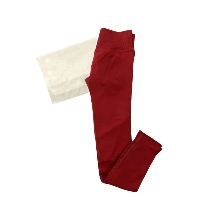 تأثير طماق النساء سلس منخفضة اليوغا يغطي الرجل قطب بعقب رفع الصالة الرياضية يغطي الرجل مضلع حزام اللياقة البدنية جوارب رياضية الجنس