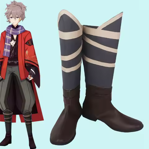 Genshin Impact Kaedehara Kazuha Cosplay Shoes Boots Game Anime Halloween Christmas RainbowCos0 W2411