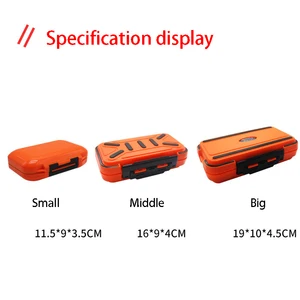 Attraktionsbox für Köder, Accessoires, klein, groß, mittel, vier Schlossfarbe, Angelwerkzeug, Anti-Valuing 8 Hauptverkäufe CAIXA für Fischereidraht - №5