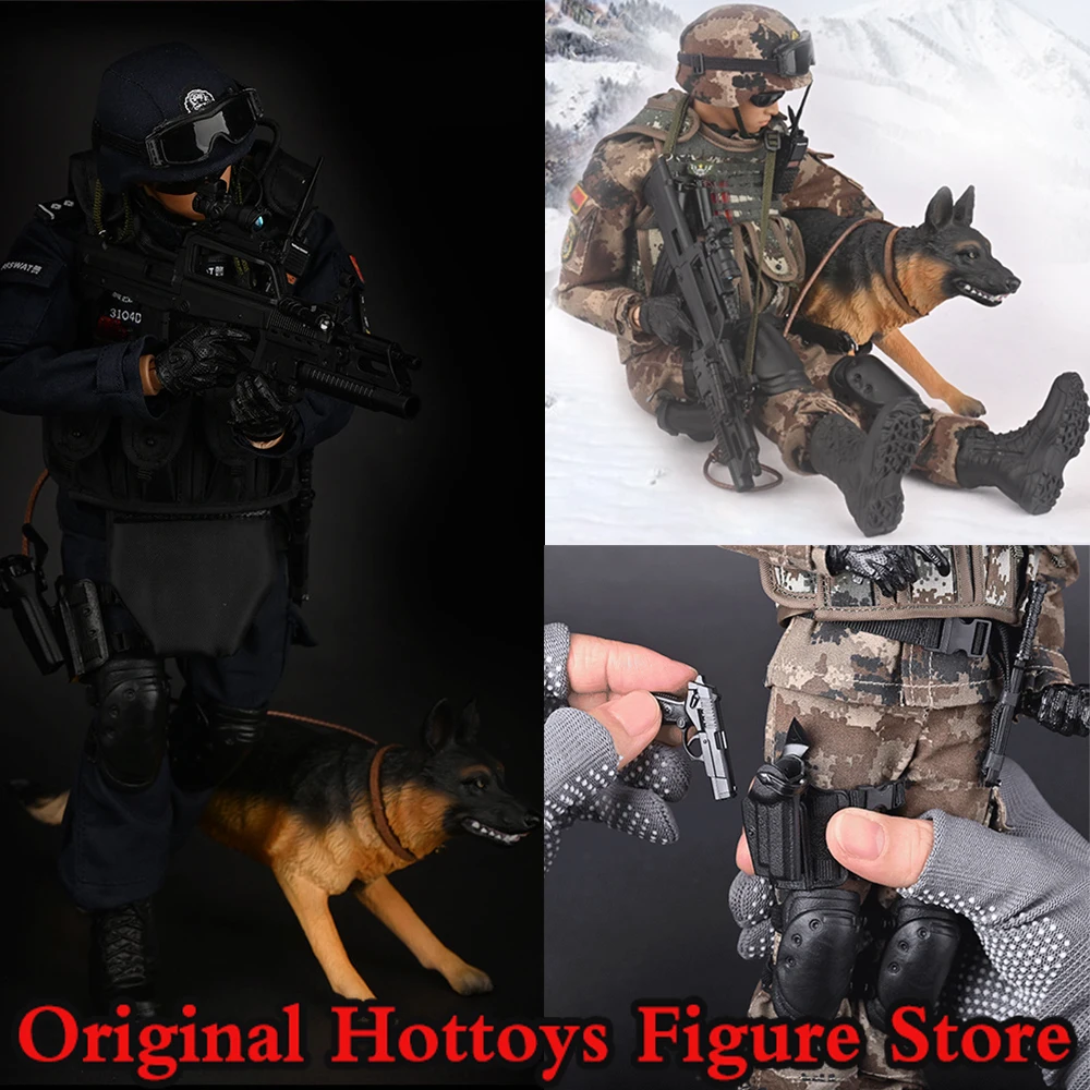 

Pattiz CH04 CH05 1/6 Scale Male Soldier Chinese Special Police Army With Dog Full Set 12-inch Action Figure Model Fans Gifts