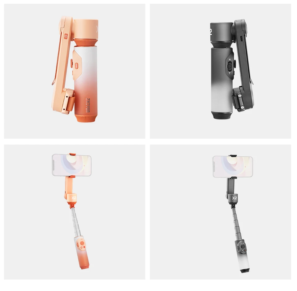 ZHIYUN SMOOTH X X2 2-Axis Phone Stabilizer Handheld Gimbal for iPhone 13 12 11 Xs Max X 8 Plus 7 Huawei Samsung S20 S21 S8+ S10