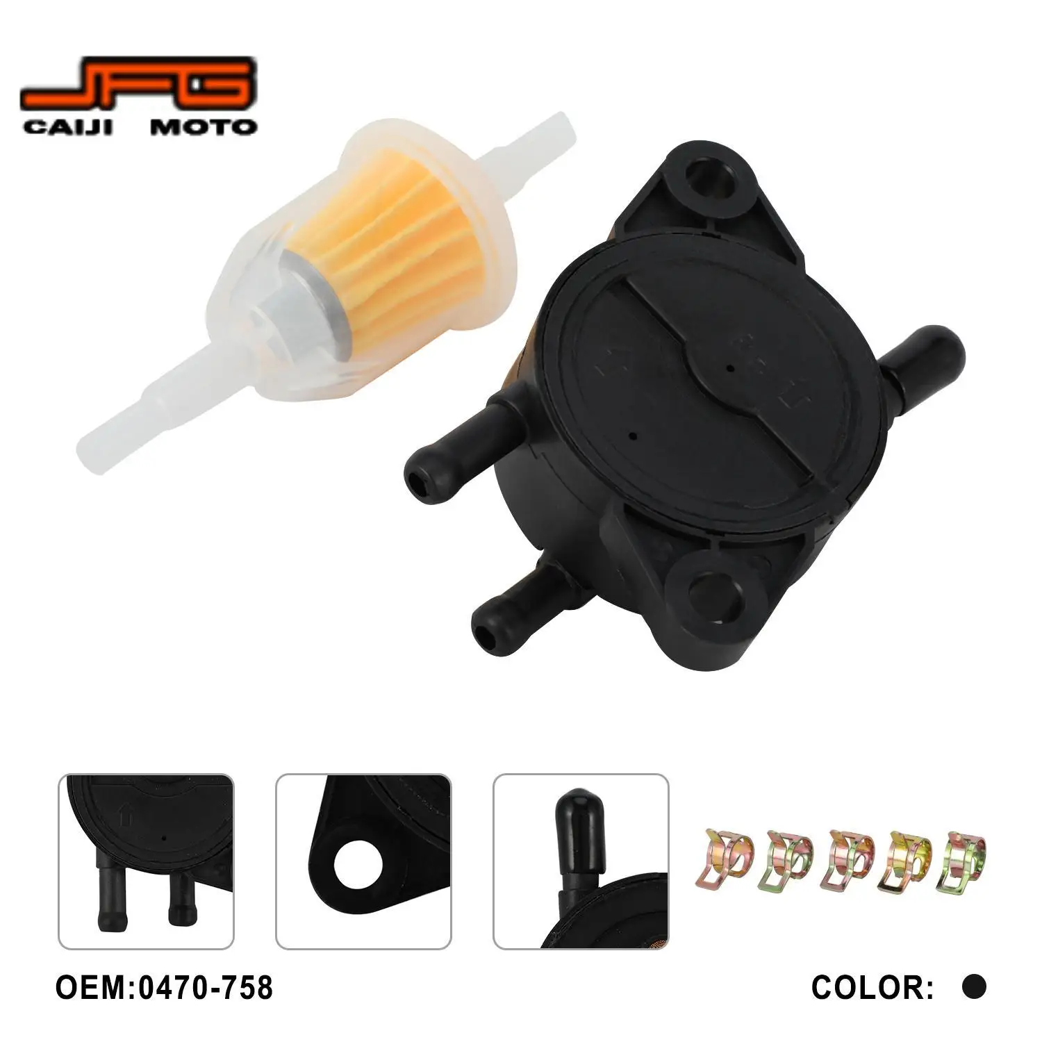 

For Arctic Cat 400 500 650 Arctic Cat Prowler 650 Kawasaki Brute Force 650 750 Mule 600 610 New Electric Fuel Pump Portable Moto