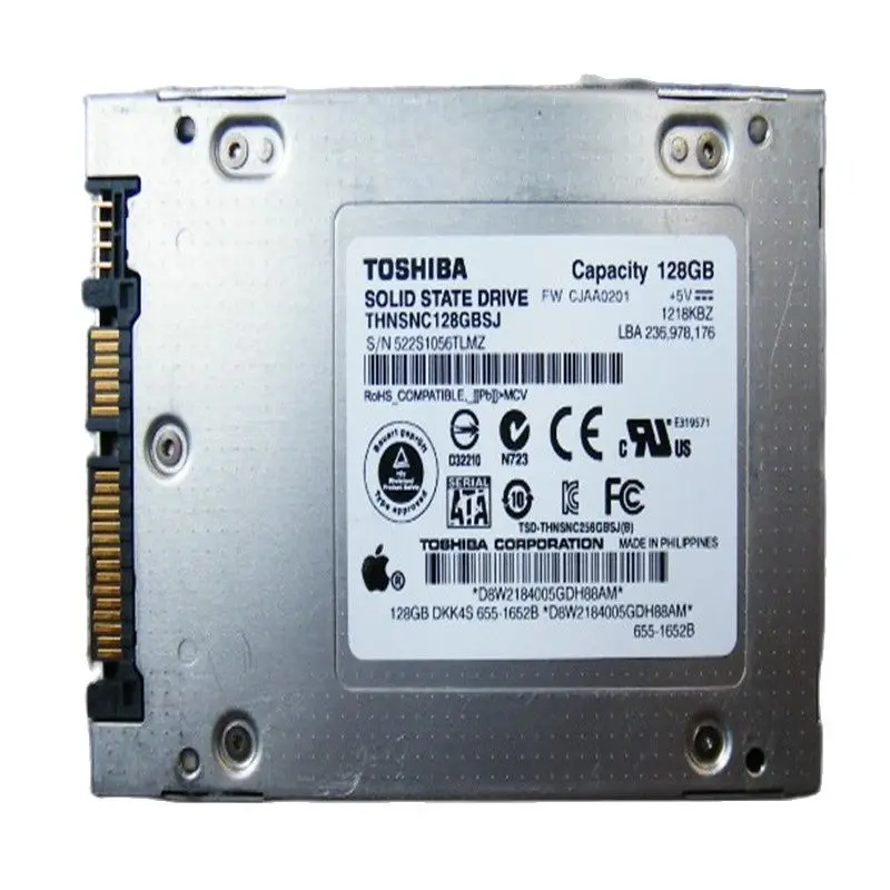 

Original THNSNC128GBSJ 2.5 inch SATA 128G SATA SSD solid state support TRIM