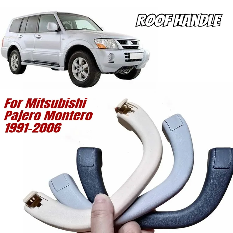 Manija de techo interior, reposabrazos de seguridad para techo, pasamanos MB 769617 Para Mitsubishi Pajero Shogun Montero V31 V32 V33 V73 V77 1991-2006